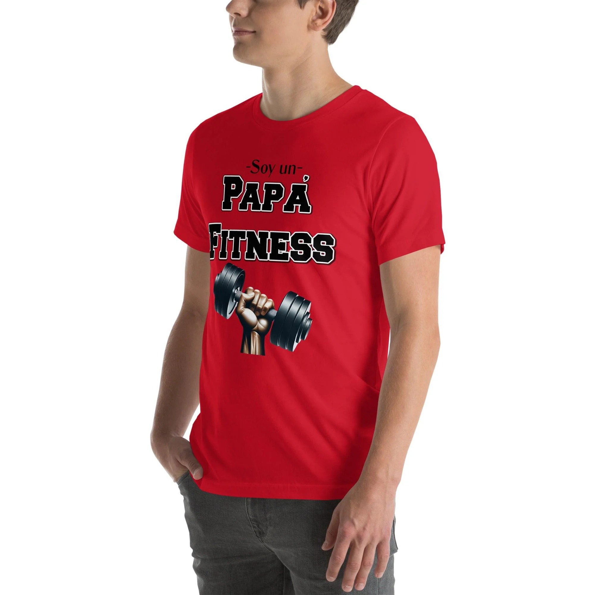 Camiseta Hombre Papa Fitness - Imagen 6