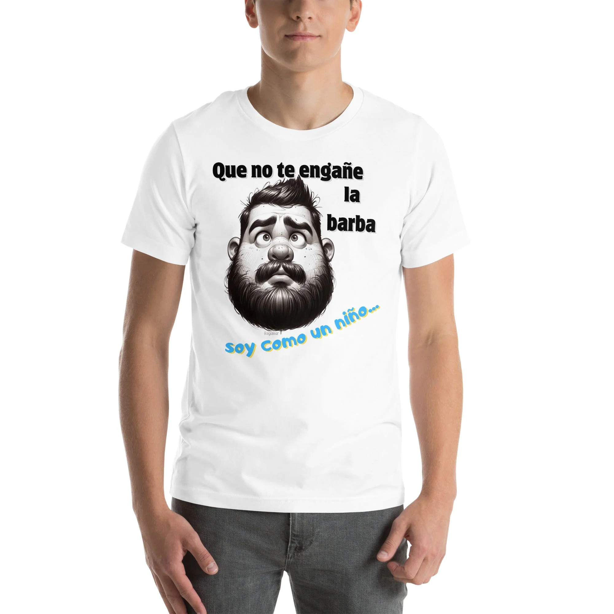 Camiseta Que no te engañe la barba