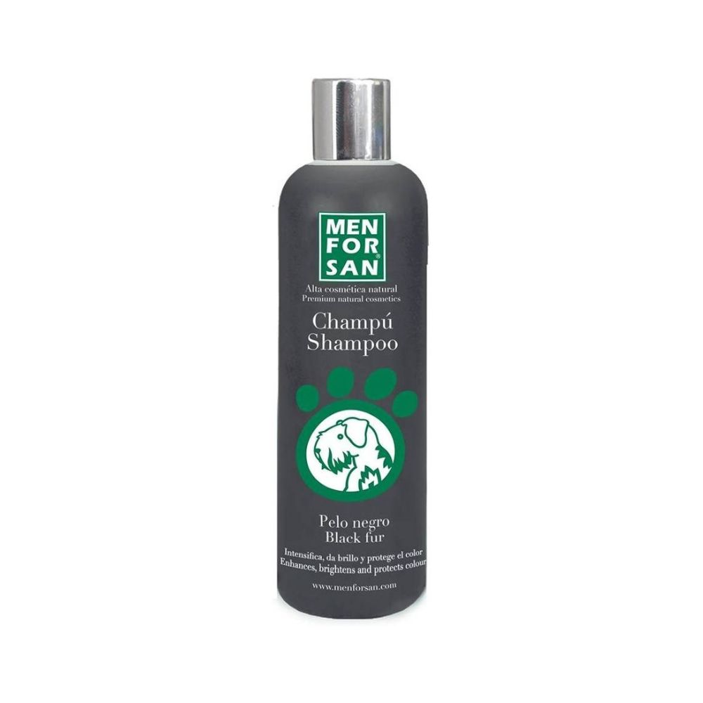 Champú para Perros de pelo Negro MENFORSAN – 300ML