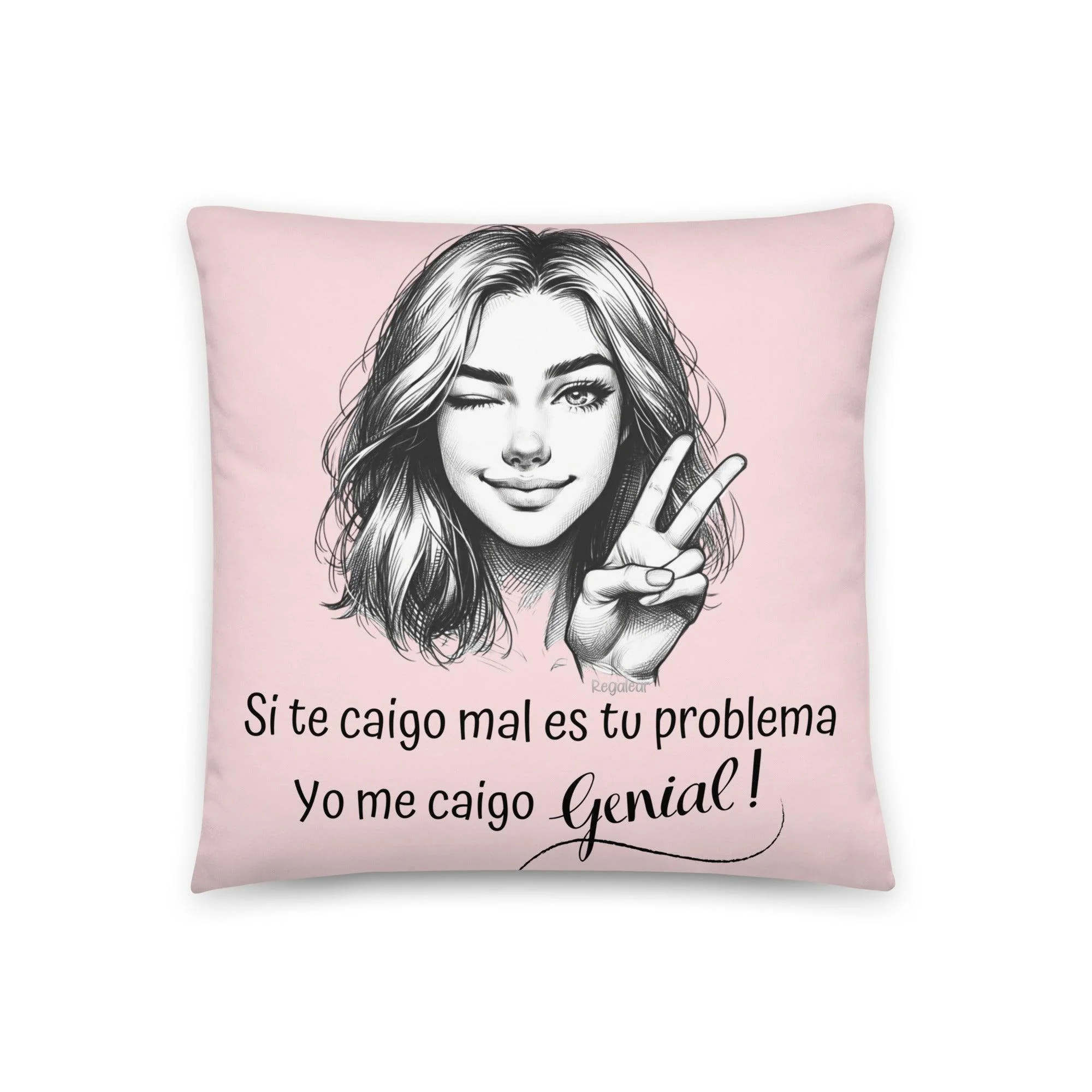 Cojin Si te caigo mal - Imagen 3