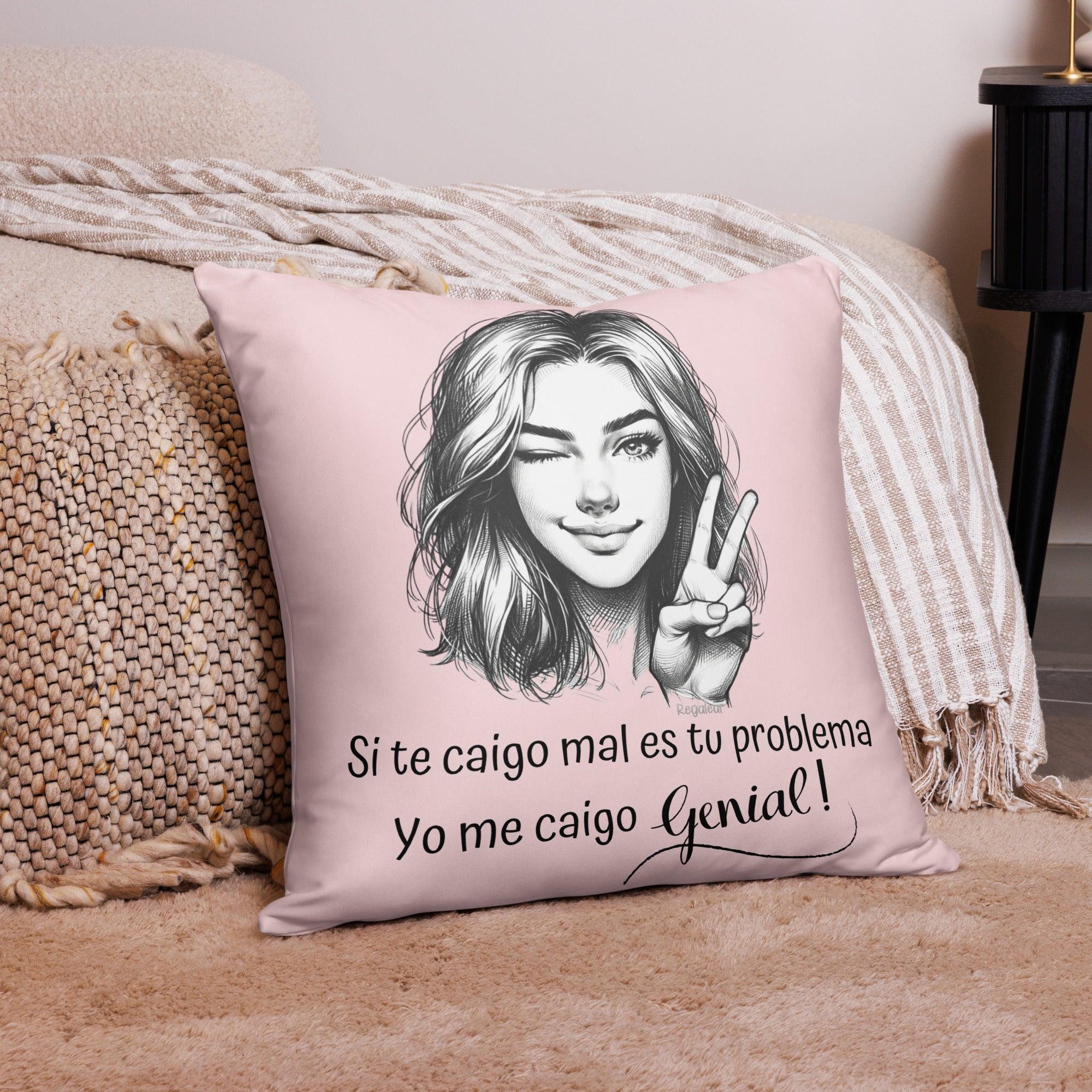Cojin Si te caigo mal - Imagen 2