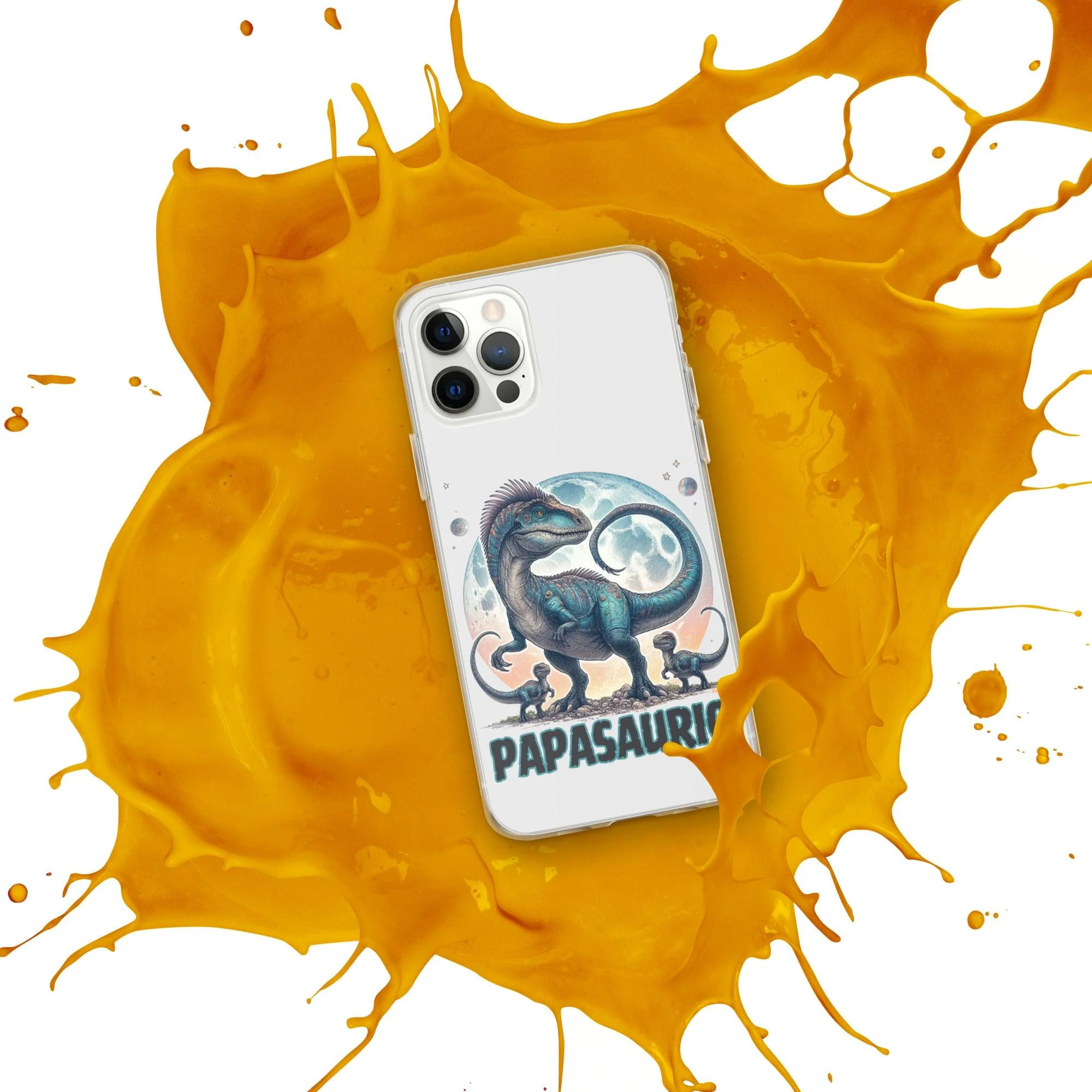 Funda movil iPhone® Papasaurio - Imagen 2